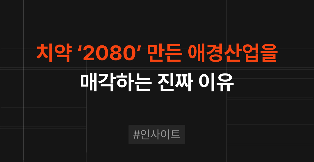 애경산업 기업 매각 : 모기업이 핵심 자회사를 파는 이유 | M&A 센터 썸네일 이미지