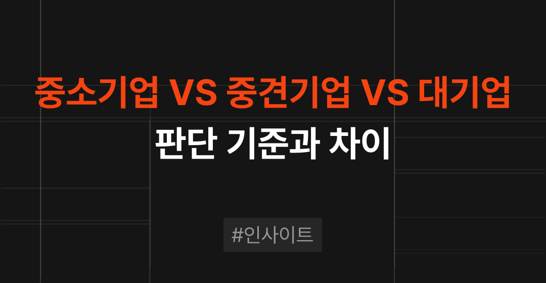 중소기업 VS 중견기업 VS 대기업 : 판단 기준과 차이 완벽 가이드 | M&A센터 썸네일 이미지